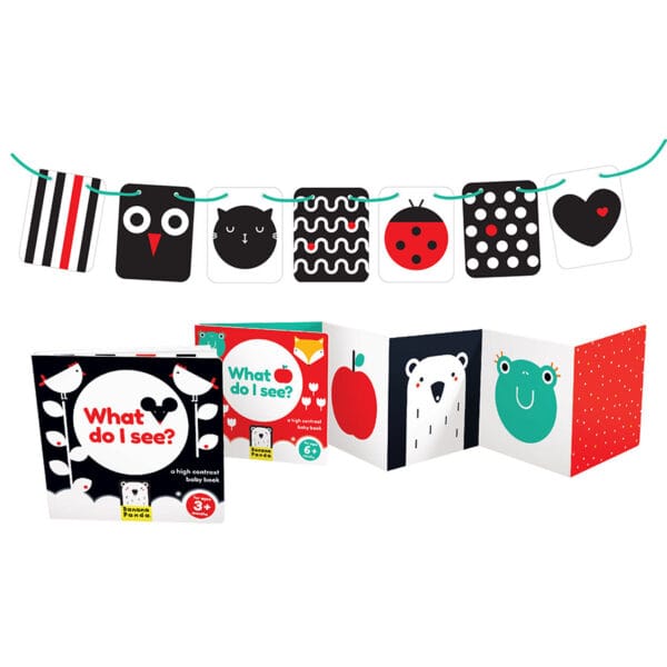 High Contrast Baby Pack for ages: 0m+, 3m+, 6m+