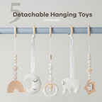 Wooden Baby Play Gym, Baby Activity Gym by Comfy Cubs