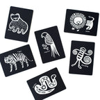 Art Cards for Baby - Original Animals - Infant Flash Cards