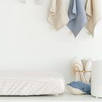 Cove Quilted Change Pad Cover (Neutral Dot)