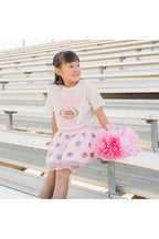 Mini Sequin Footballs Tutu Skirt