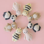 Baby bee, gives 5 meals, gives 5 meals