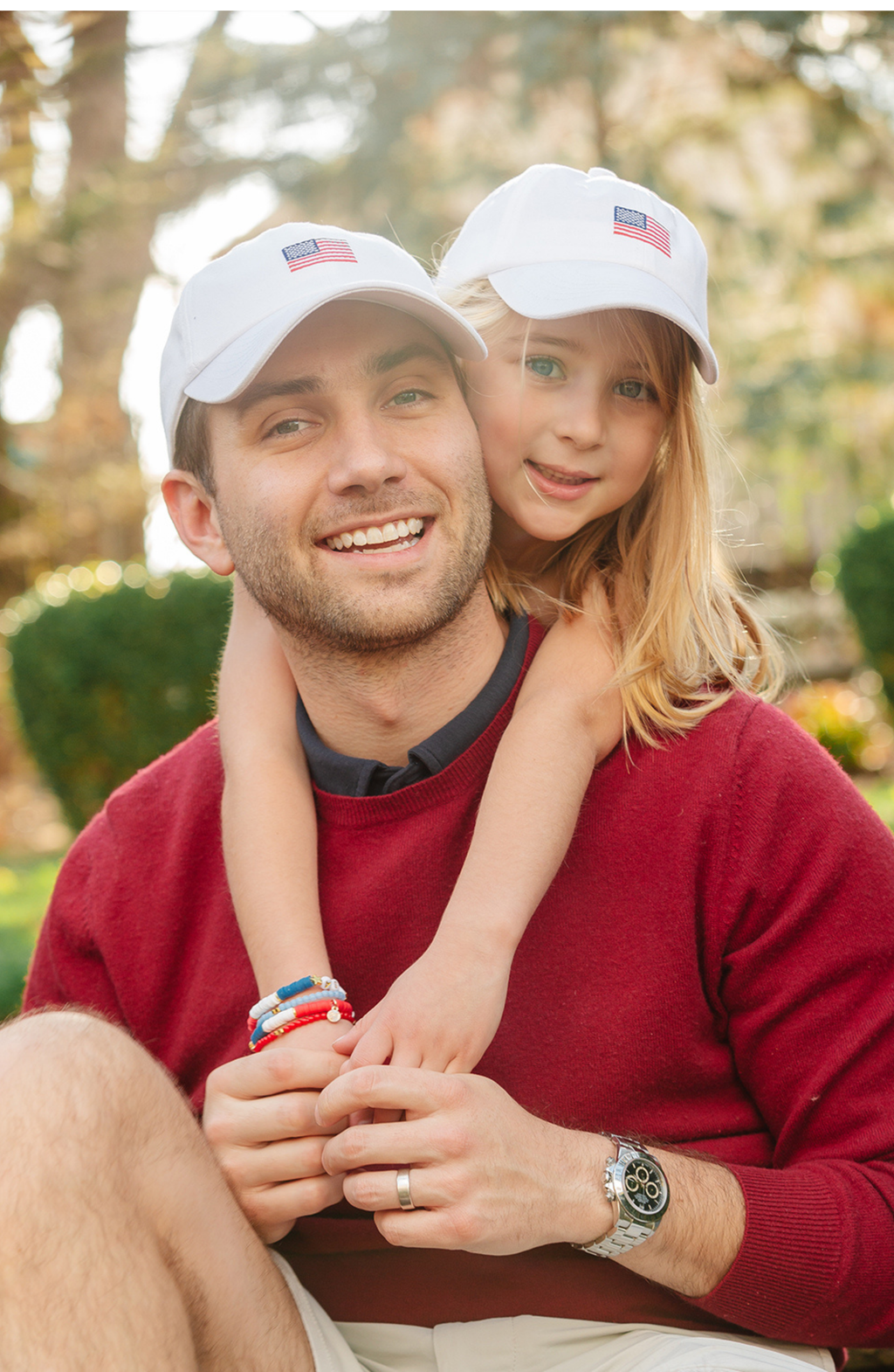 2026 American Flag Bow Baseball Hat