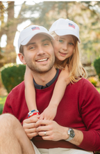 2026 American Flag Bow Baseball Hat