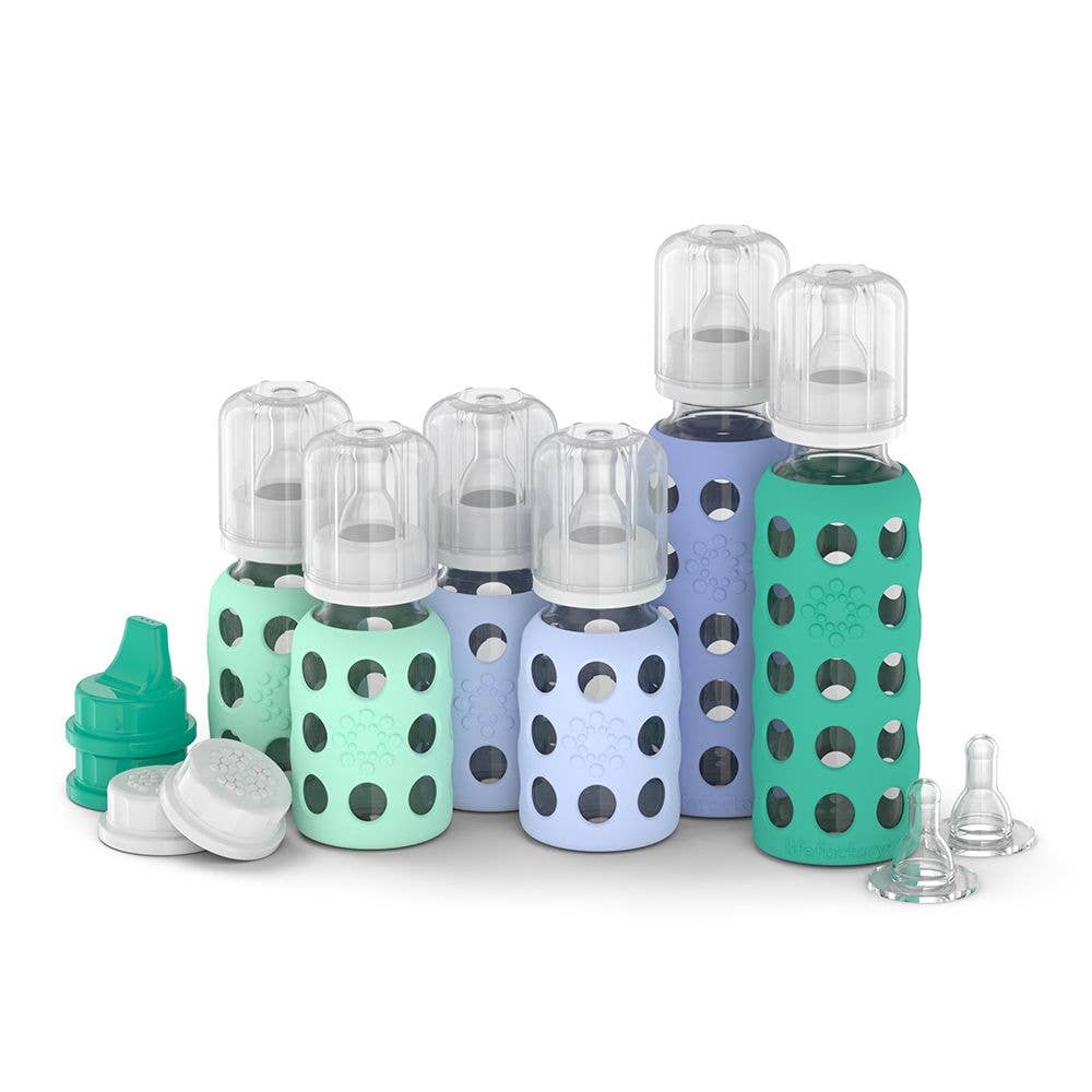 6 Glass Bottle Baby Starter Kit