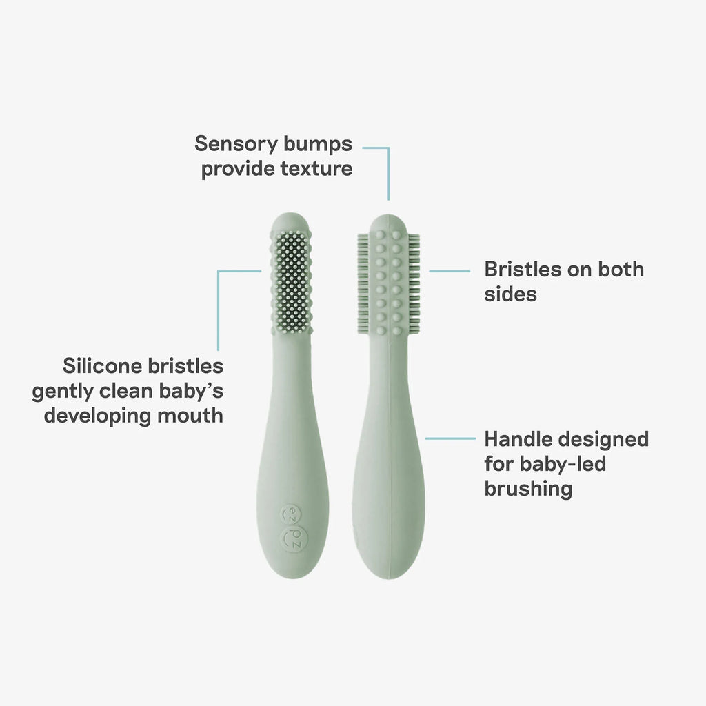Baby-Led Toothbrush- Sage