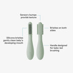 Baby-Led Toothbrush- Sage