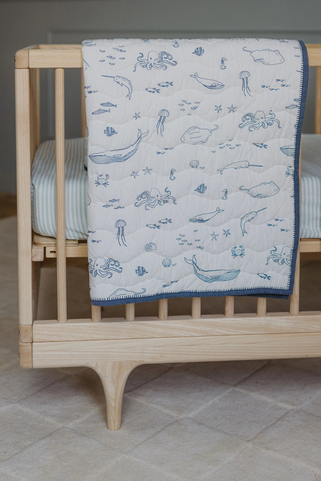 Chambray Blanket- Life Aquatic