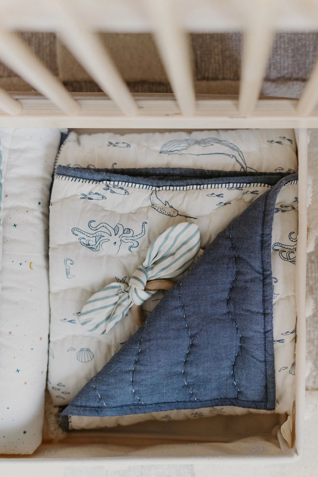 Chambray Blanket- Life Aquatic