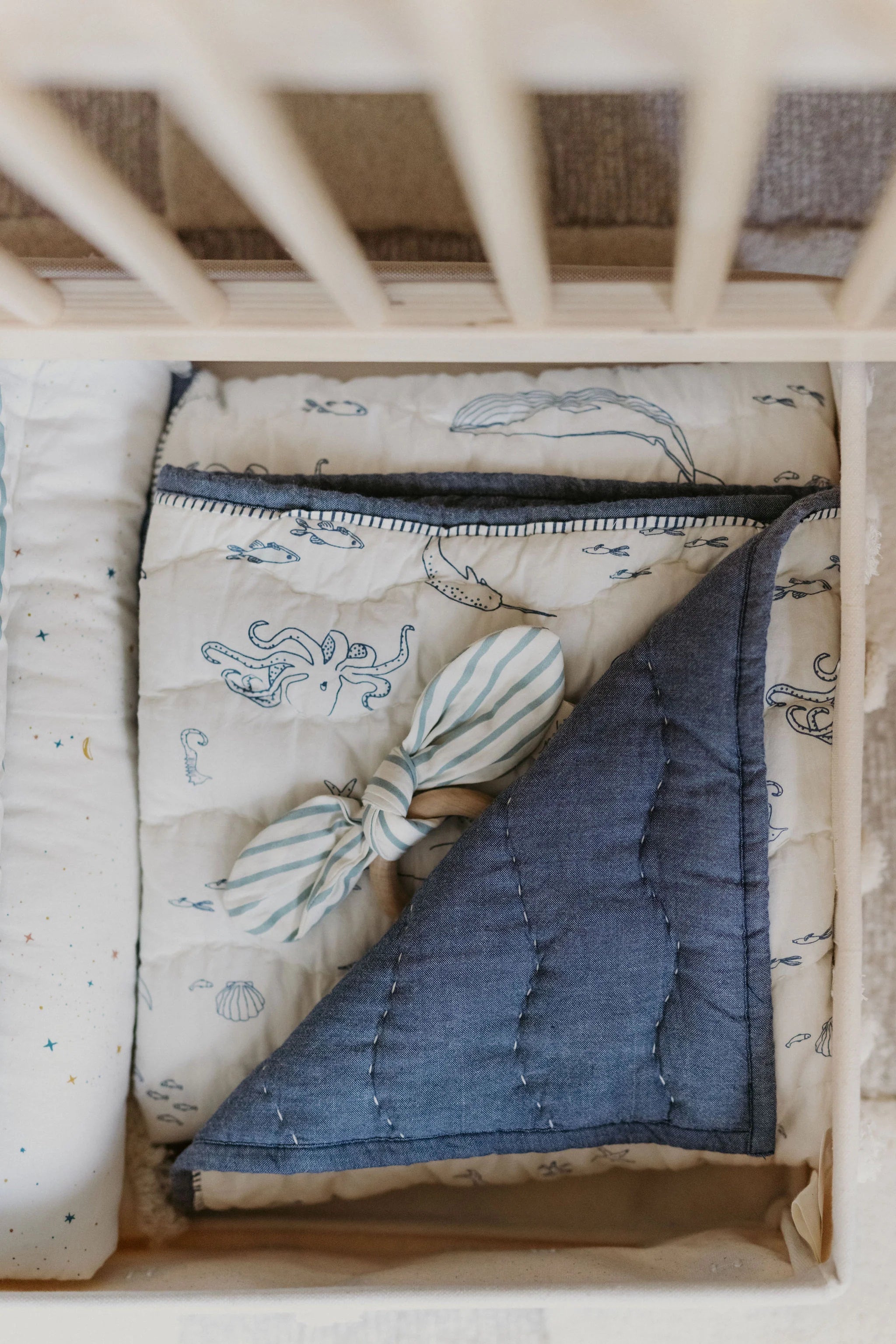 Chambray Blanket- Life Aquatic
