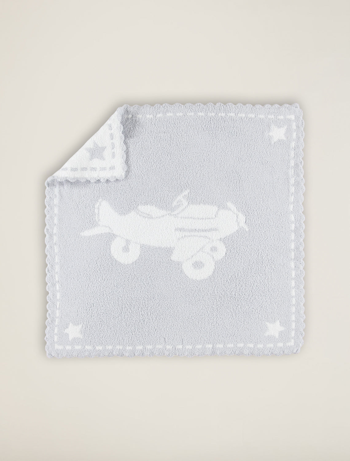 Cozychic Scalloped Receiving Blanket