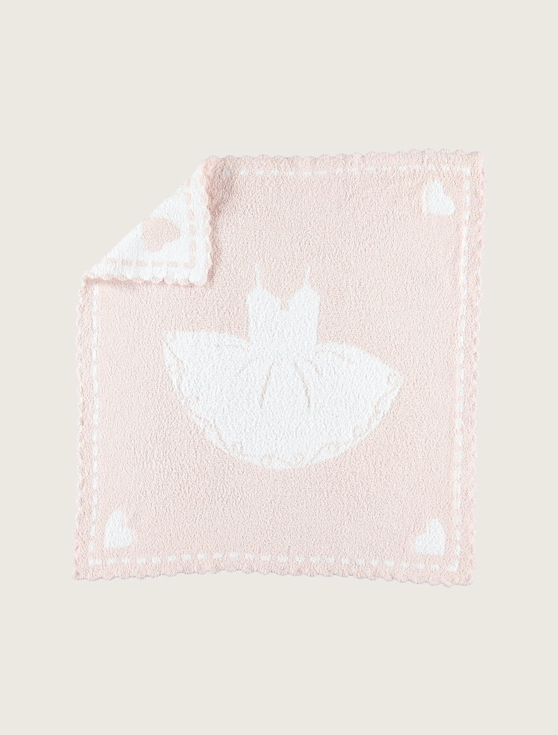 Cozychic Scalloped Receiving Blanket