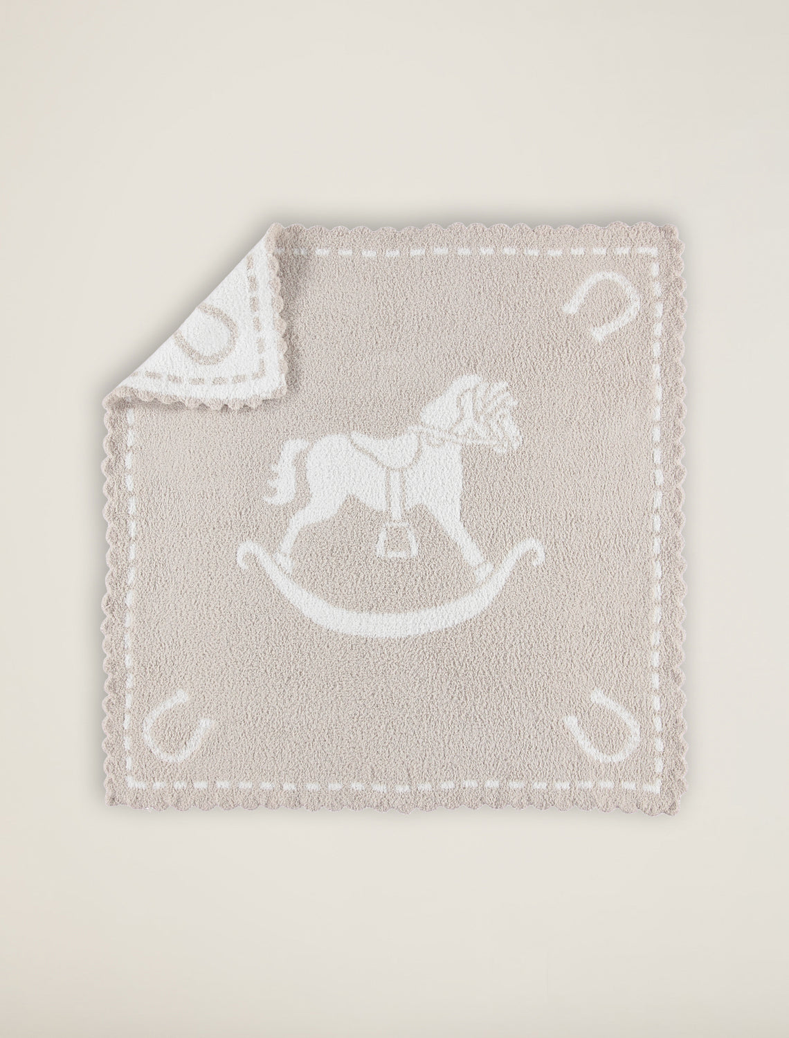Cozychic Scalloped Receiving Blanket
