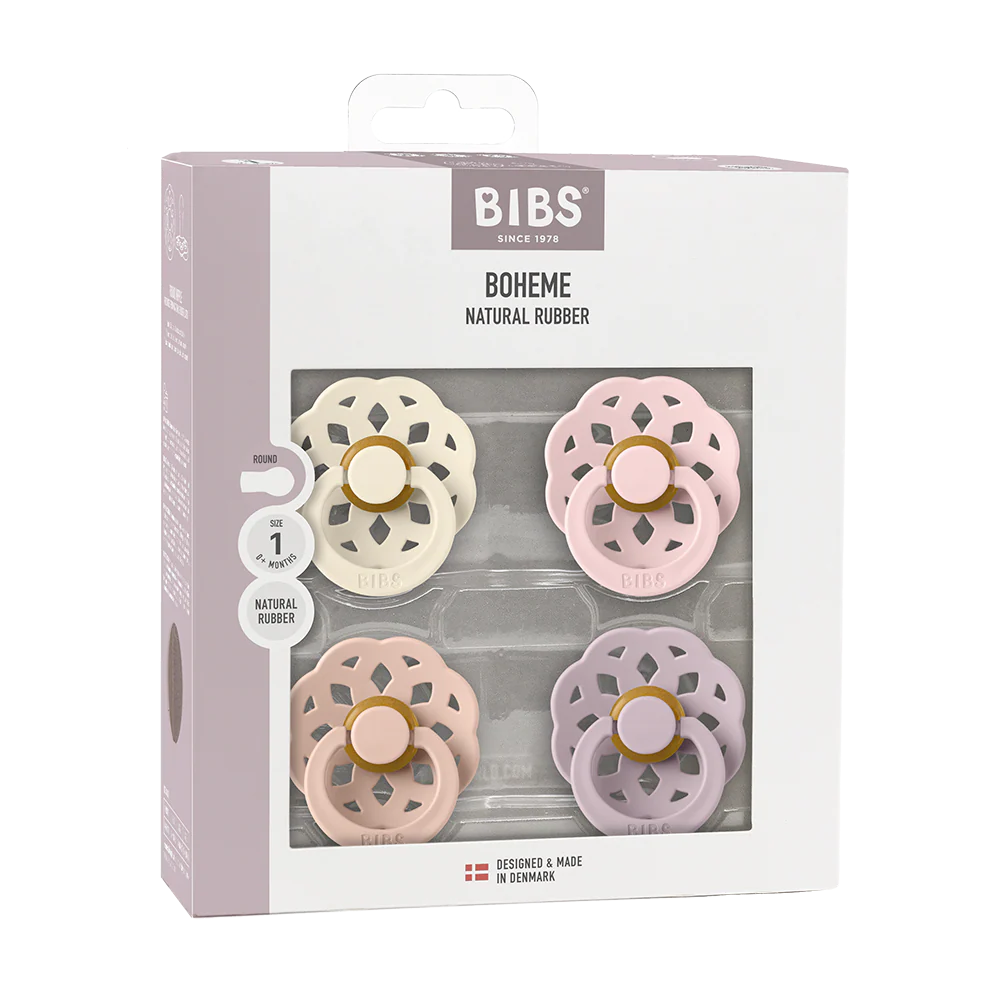 Boheme 4 Pack- Ivory/Blush/Blossom/Dusky Lilac