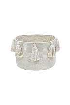 Tassels Basket- Natural