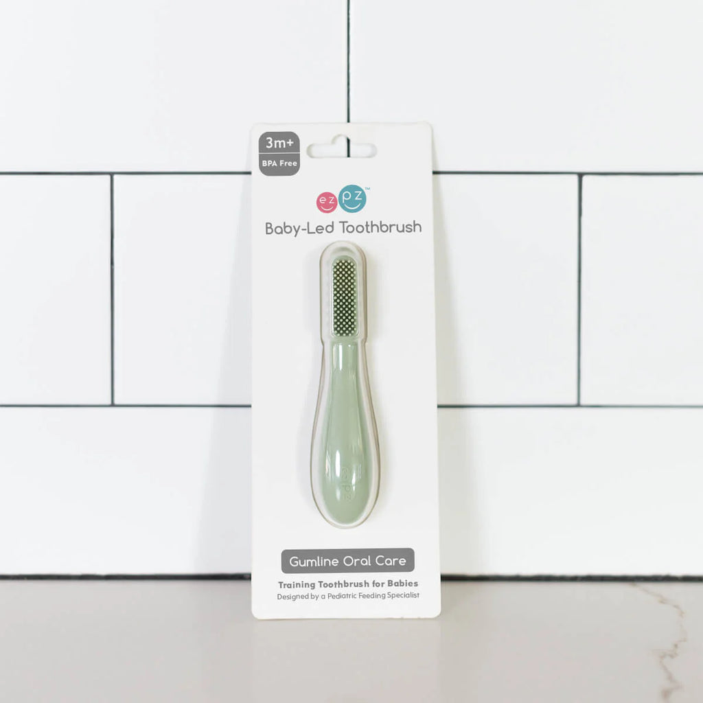 Baby-Led Toothbrush- Sage