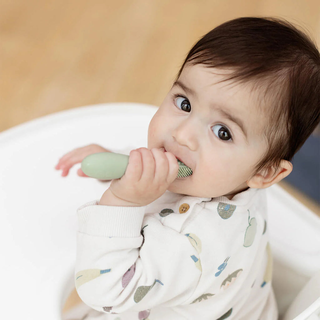 Baby-Led Toothbrush- Sage
