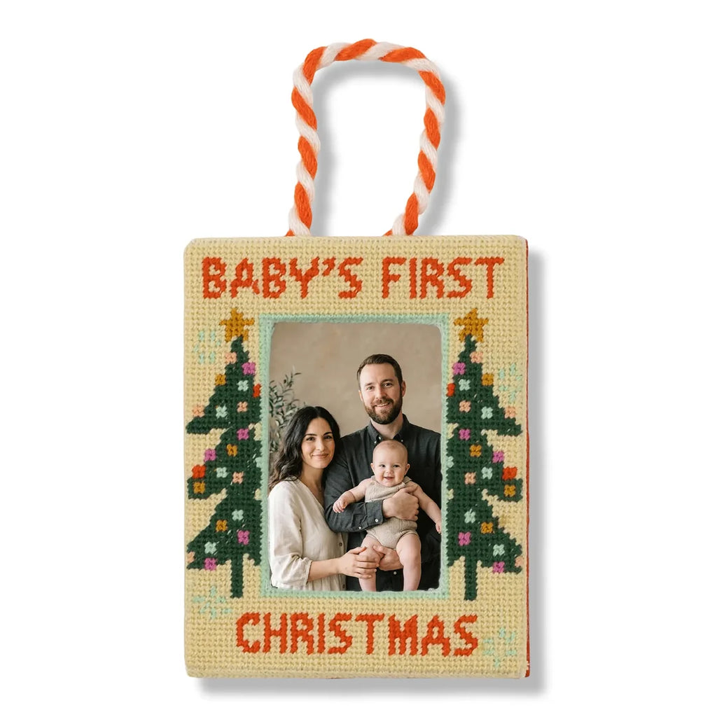 Baby's 1st Christmas Frame Ornament