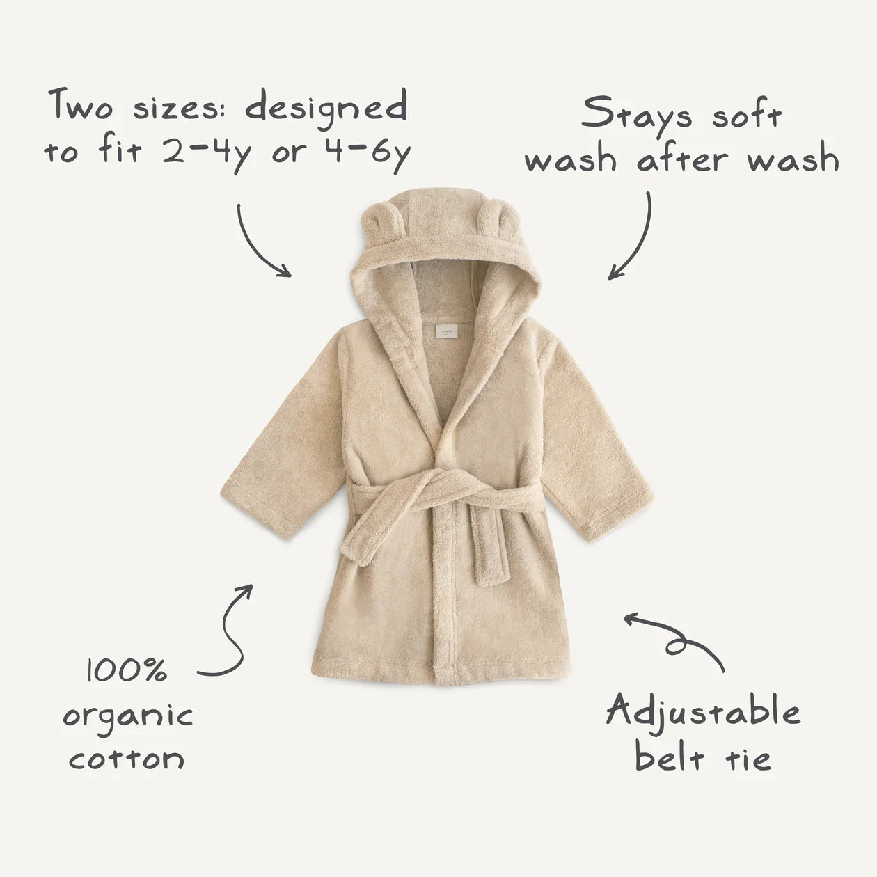 Bear Robe 2-4 years