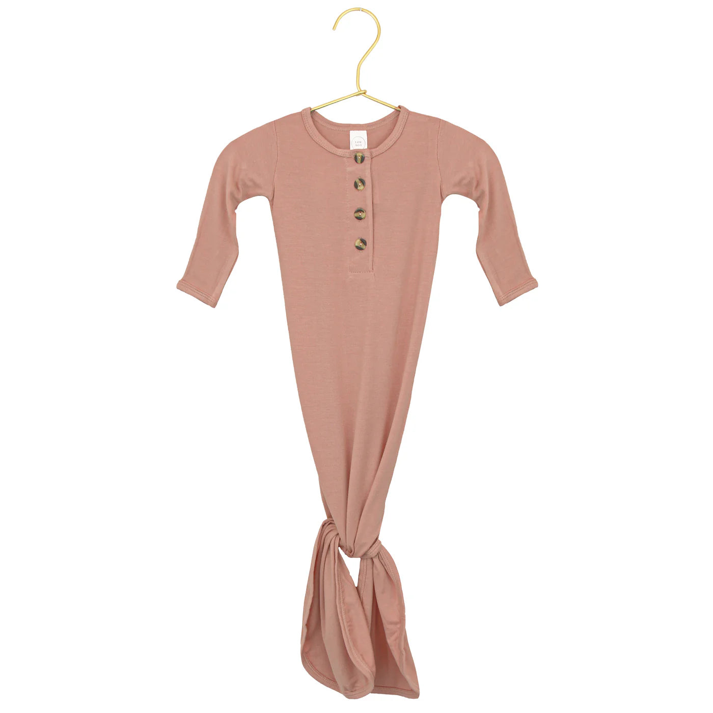Blakely Knotted Gown - Newborn-3 Month