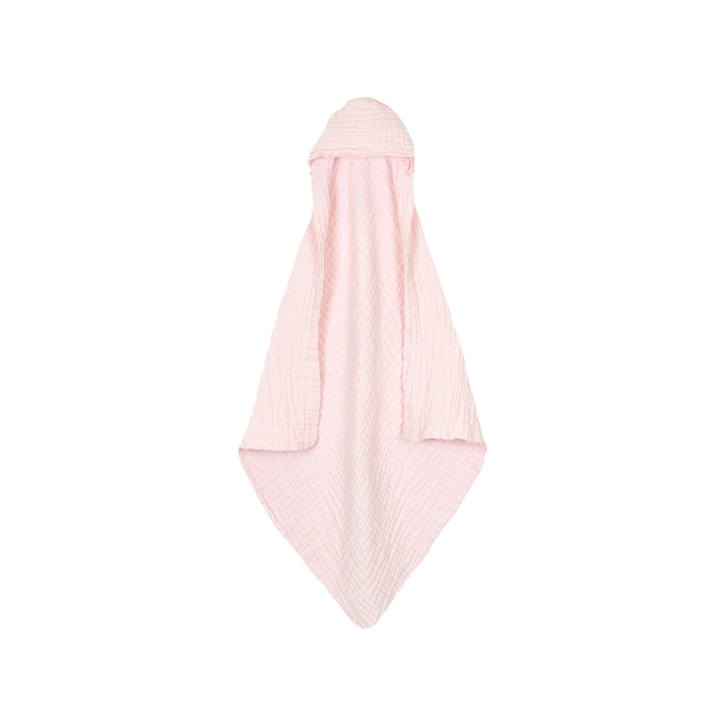 Infant Hooded Towel- Blush