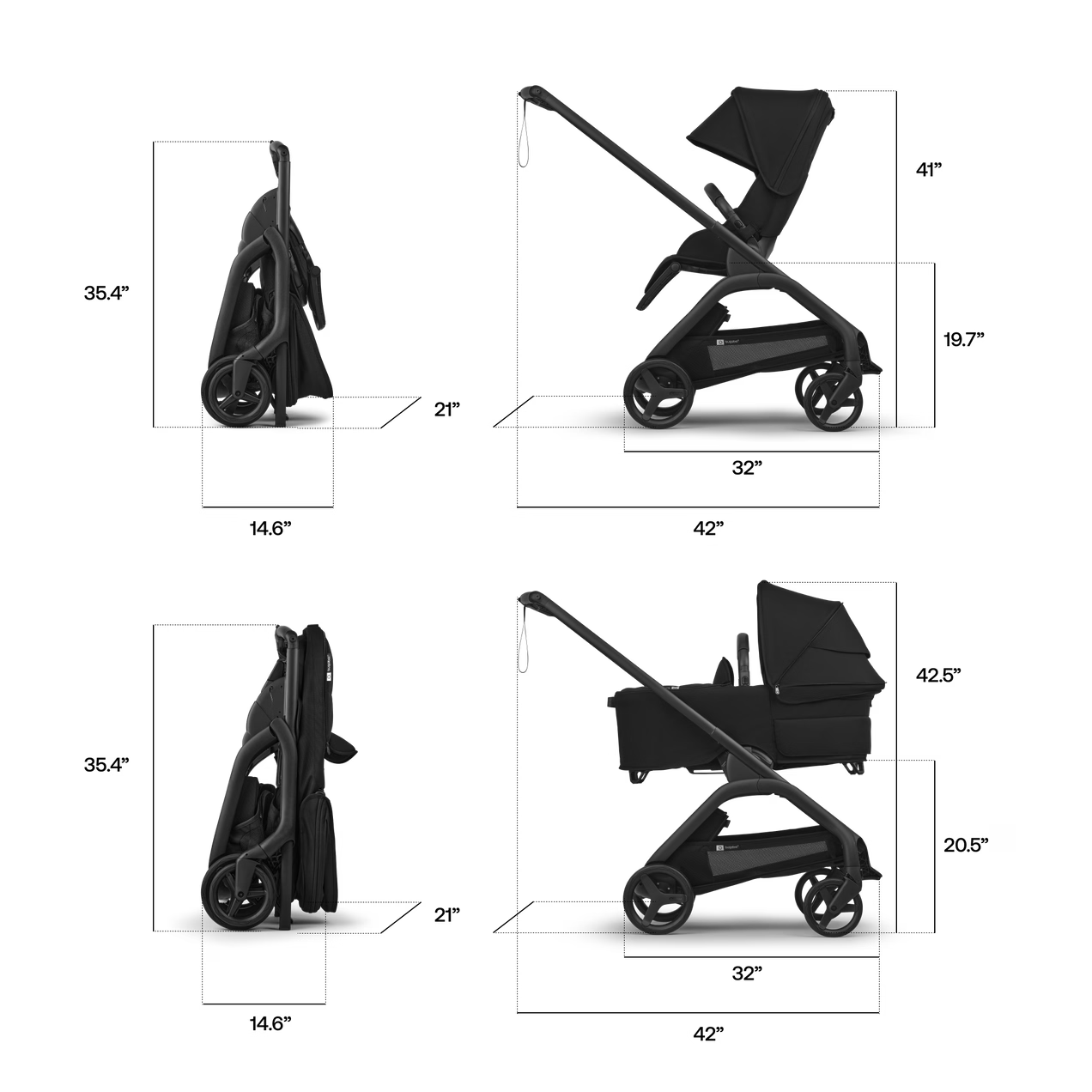 Bugaboo Dragonfly Plus 2-in-1 Stroller (Free Shipping)