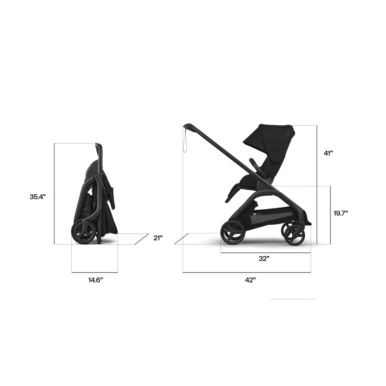 Bugaboo Dragonfly Plus Seat Stroller (Local Pickup)