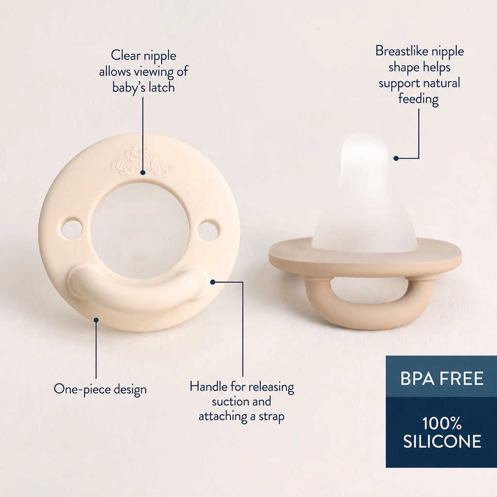 Latch and Soothe Silicone Breastlike Soother