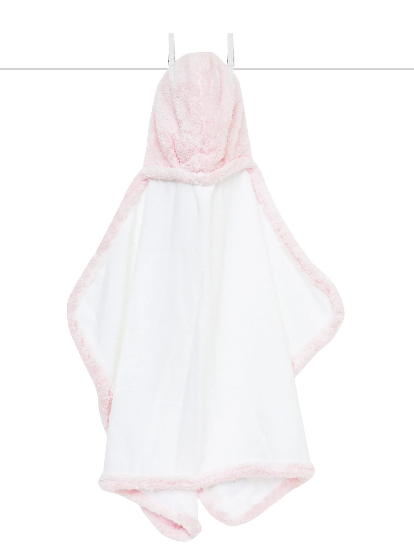 Chenille Hooded Towel- Pink