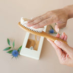 Bamboo Hair Brushes & Comb Set