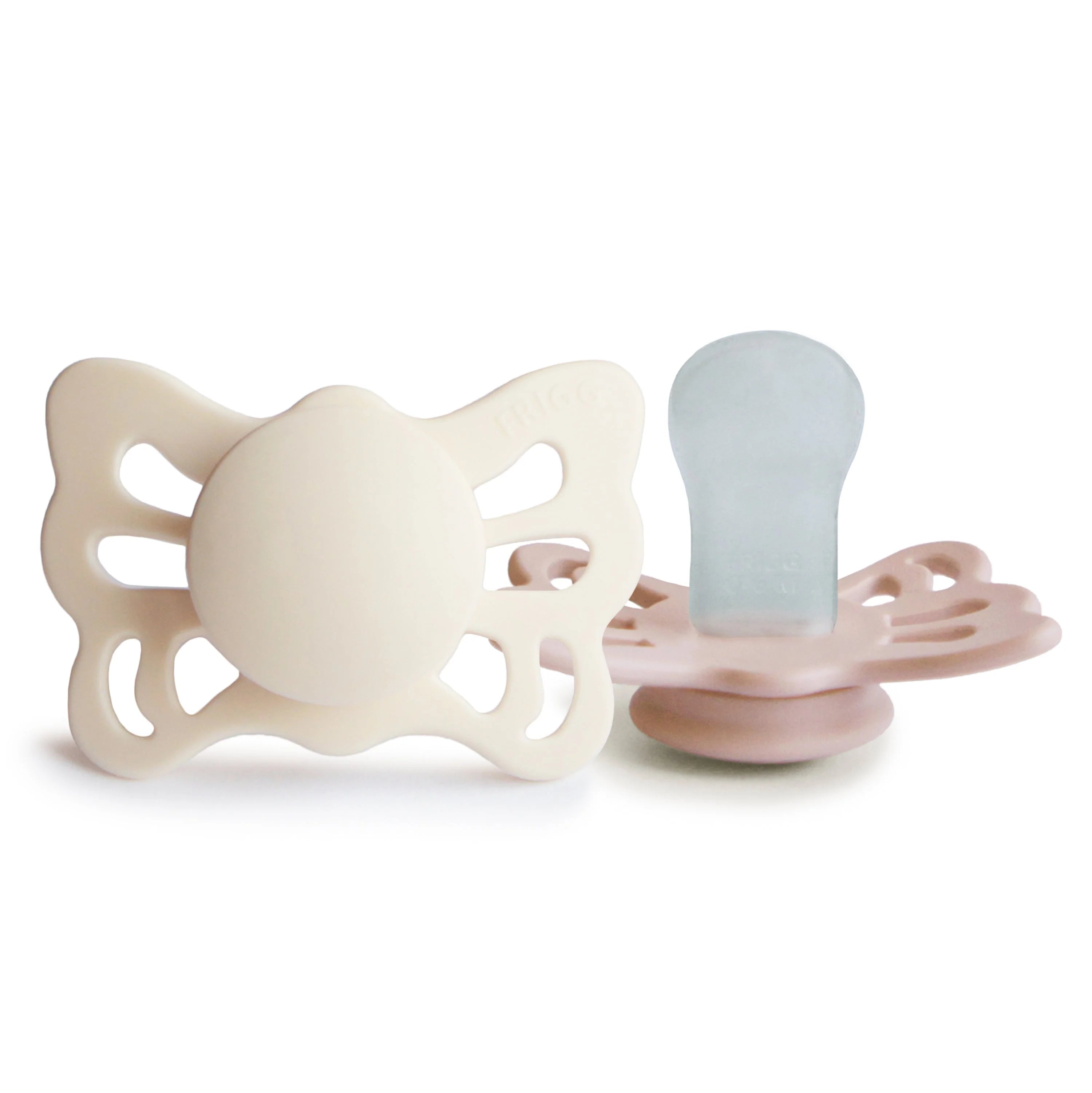 FRIGG Butterfly Anatomical Silicone Pacifier 2-Pack