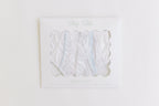 Diaper Cover- Blue Trim