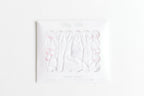 Diaper Cover- White with Pink Side Ruffle