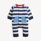 Navy Stripe French Terry