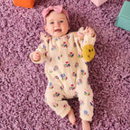 Floral Ivory French Terry Baby