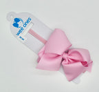Mini King Grosgrain Bow on Baby Band