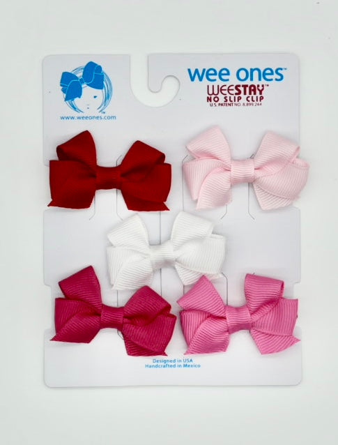 5 Tiny Grosgrain Bows
