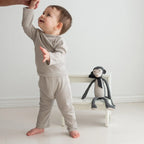 Petite Stripe Leggings with Feet Cover