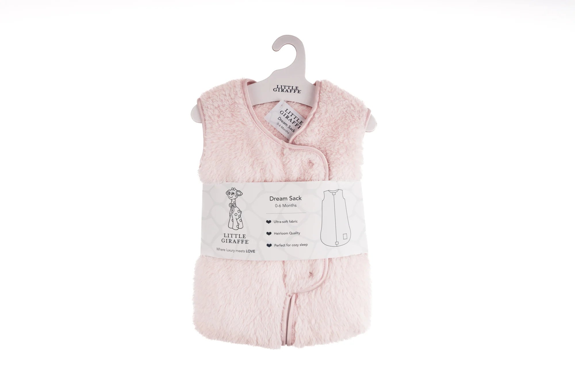 Chenille Dream Sack- Pink
