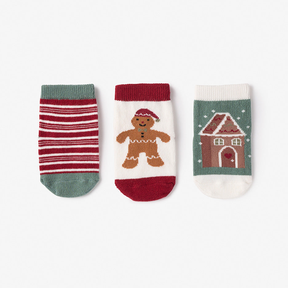 Gingerbread Socks 3pk