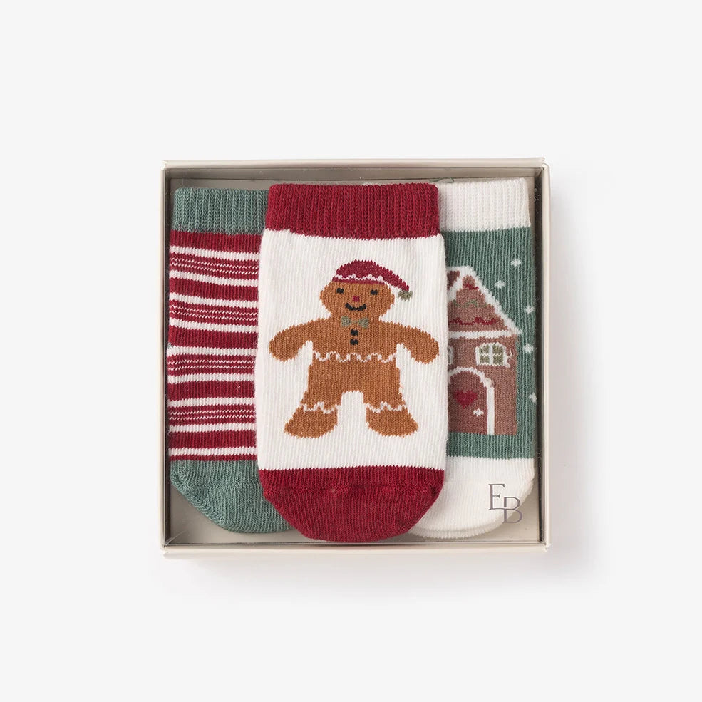 Gingerbread Socks 3pk