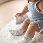 World Explorer Non-Slip Baby Socks, 6 Pack