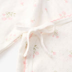 Folklore Floral Organic Cotton Pointelle Layette 3 Piece Set 0-3 Months