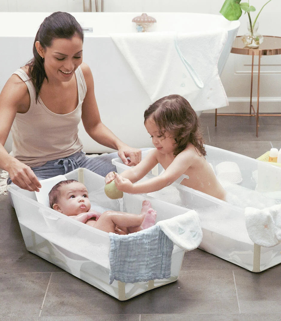 Stokke Flexi Bath X-Large Bundle- Sandy Beige