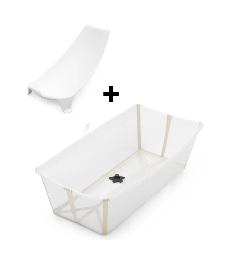 Stokke Flexi Bath X-Large Bundle- Sandy Beige