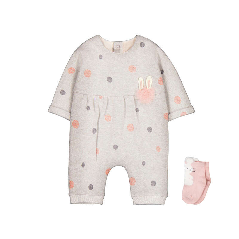 Bunny Romper and Sock Set