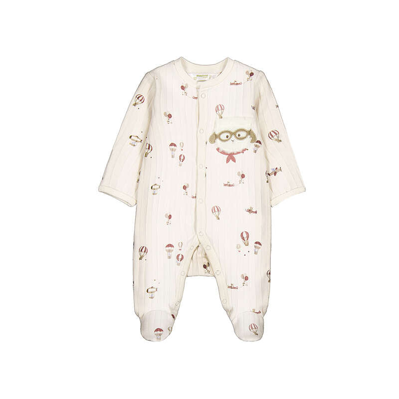 Hot Air Balloon Footed Romper