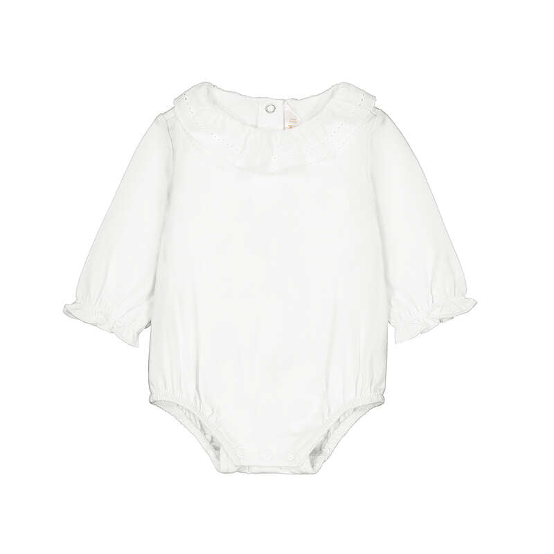 Ruffle Collar Bodysuit
