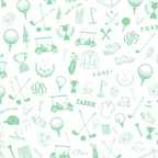 Golf Print Blanket