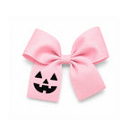 Jack-O-Lantern Hair Bow